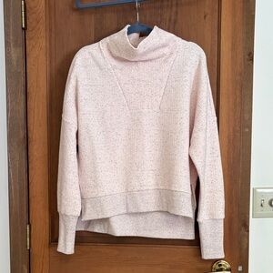 Cozy Pink Turtleneck Sweater